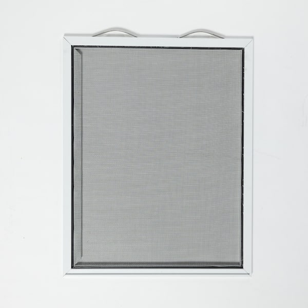 Ritescreen 38 in W x 41 in H Slider / glider Window Screen, SL6, BetterVue Mesh, White SL6-C01-MSBV-L00-H41-W38 - main